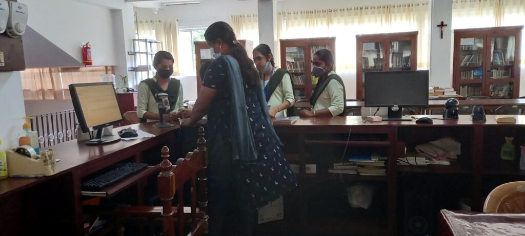Human Assistance in Library