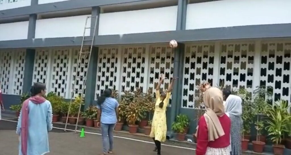 State Sports Day Celebration 2022- Throw and Catch Game