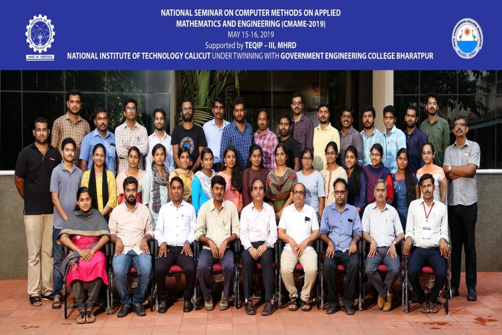 Teachers Achievements Dr. Vijitha Mukundan, CMAME 2019, May 15-16