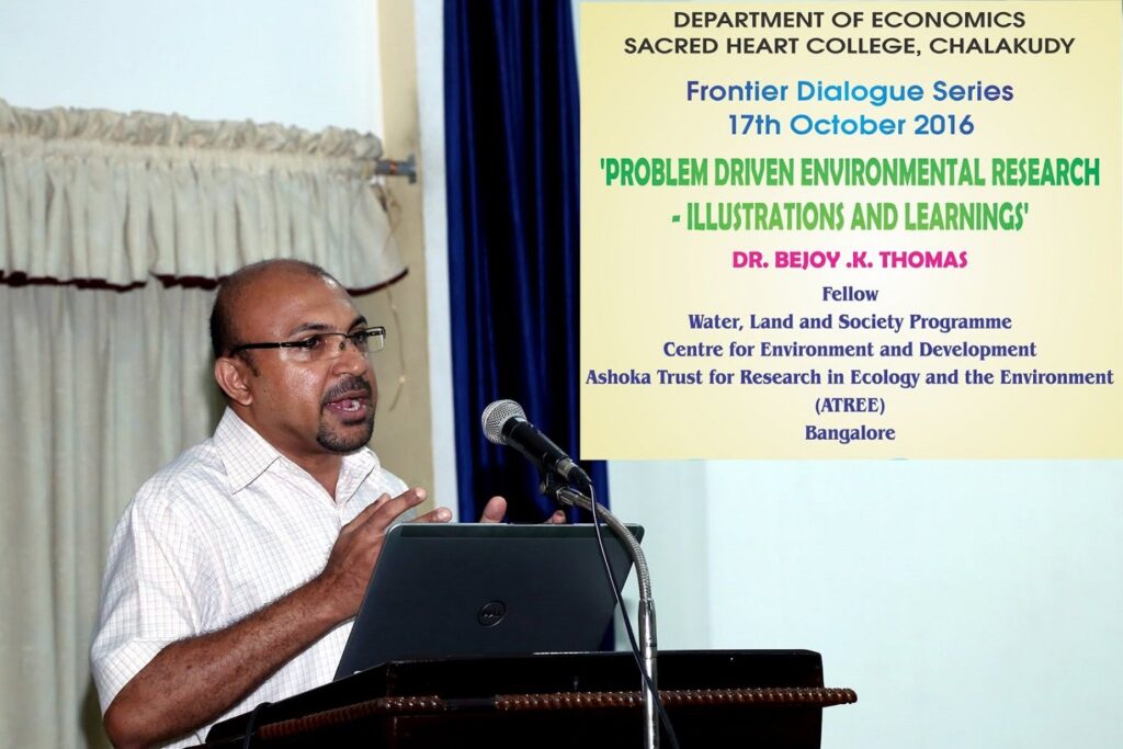 Invited Lecture by Dr. Bejoy